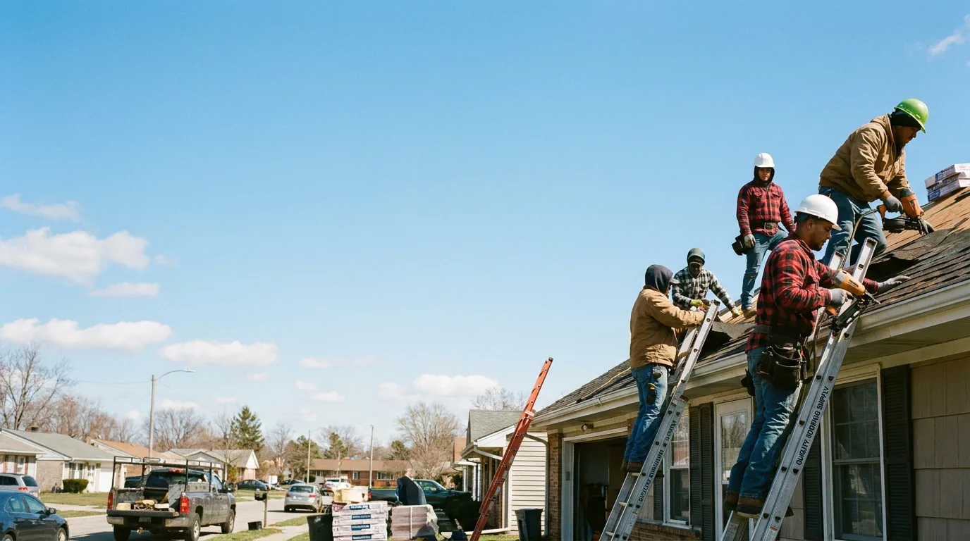Roofing in Mount Ayr, IN near me